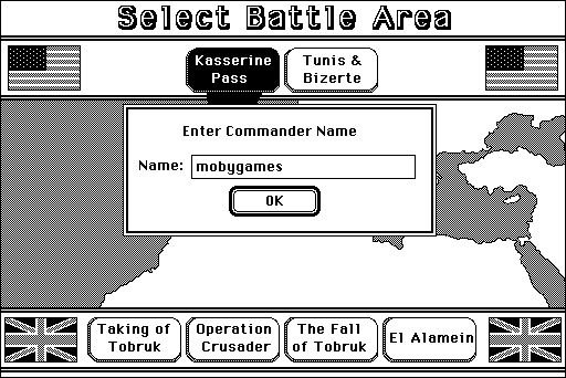 Sands of Fire (Macintosh) screenshot: Battle scenario