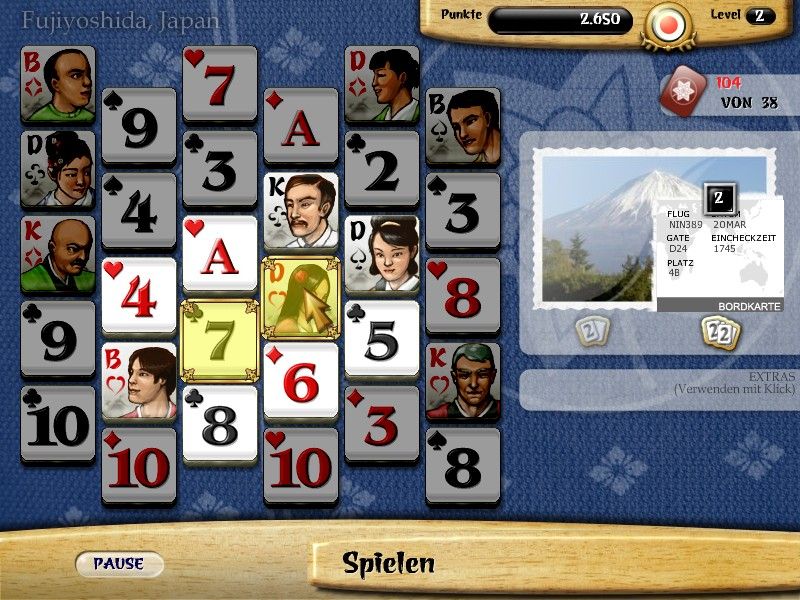 Poker Pop (Windows) screenshot: Level 2
