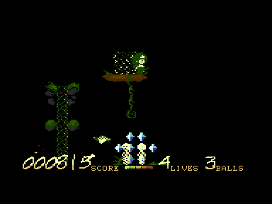 Majesty of Sprites (Commodore 16, Plus/4) screenshot: Checkpoint