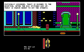 Dick Tracy: The Crime-Solving Adventure (DOS) screenshot: Ow...