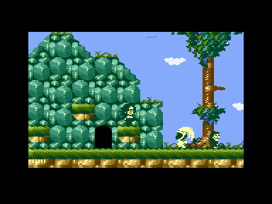 Majesty of Sprites (Commodore 16, Plus/4) screenshot: The second chapter