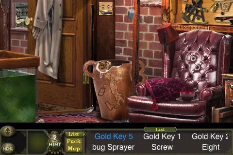 Screenshot of Hidden Expedition: Amazon (iPhone, 2008) - MobyGames