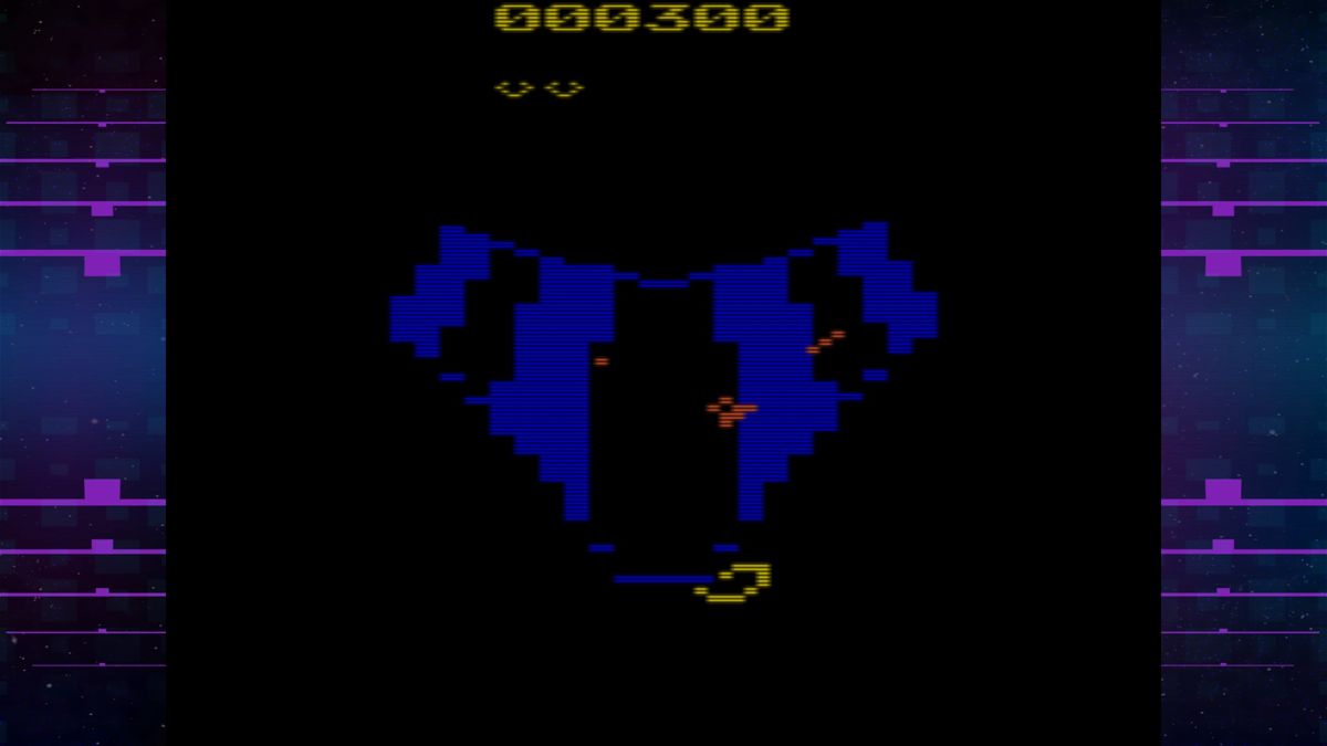Atari Vault (Windows) screenshot: Tempest (Atari 2600)
