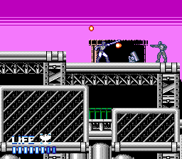 Chōjin Sentai Jetman (NES) screenshot: Area B