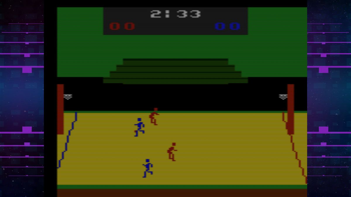 Atari Vault (Windows) screenshot: Realsports Basketball (Atari 2600)