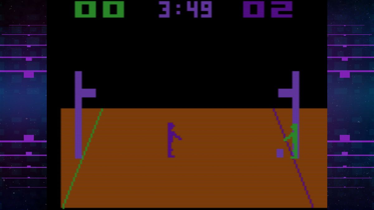 Atari Vault (Windows) screenshot: Basketball (Atari 2600)