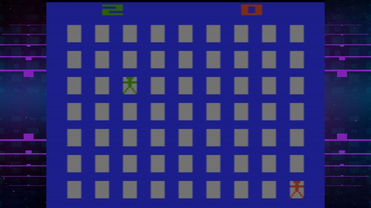 Atari Vault (Windows) screenshot: Flag Capture (Atari 2600)