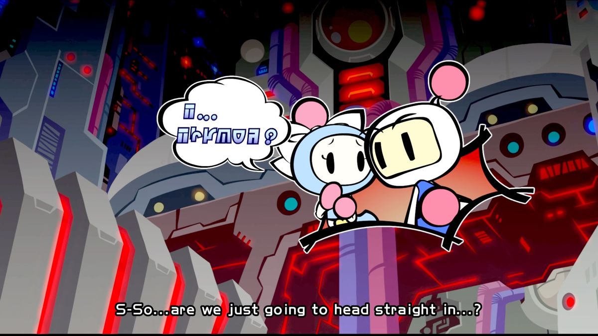 Super Bomberman R (PlayStation 4) screenshot: Plan of attack