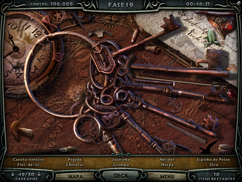 Escape Rosecliff Island (Windows) screenshot: Keys
