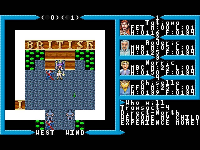 Screenshot of Exodus: Ultima III (Macintosh, 1983) - MobyGames