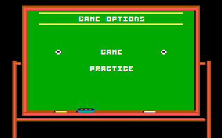 Championship Baseball (DOS) screenshot: Setting up some game options (Tandy/PCjr)