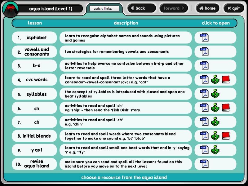 Screenshot of The Nessy Learning Program (Windows, 2005) - MobyGames