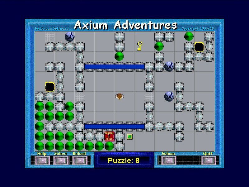 Axium Adventures (Windows 16-bit) screenshot: Puzzle eight