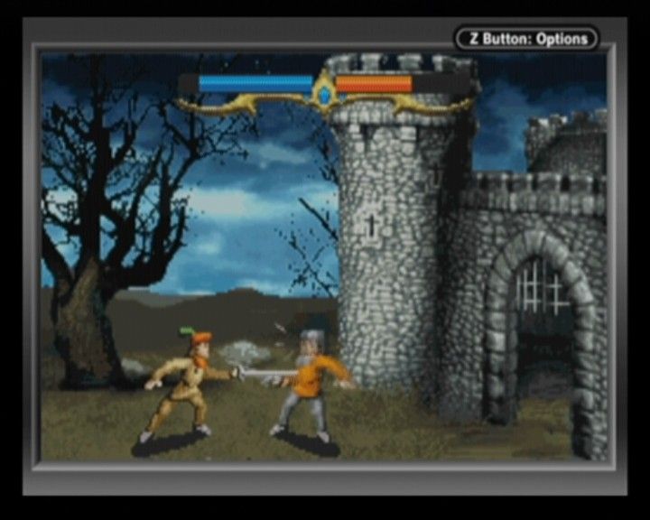 Defender of the Crown (Game Boy Advance) screenshot: En garde! Touché!