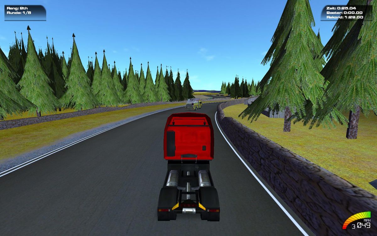 Truck Racer (Windows) screenshot: Race