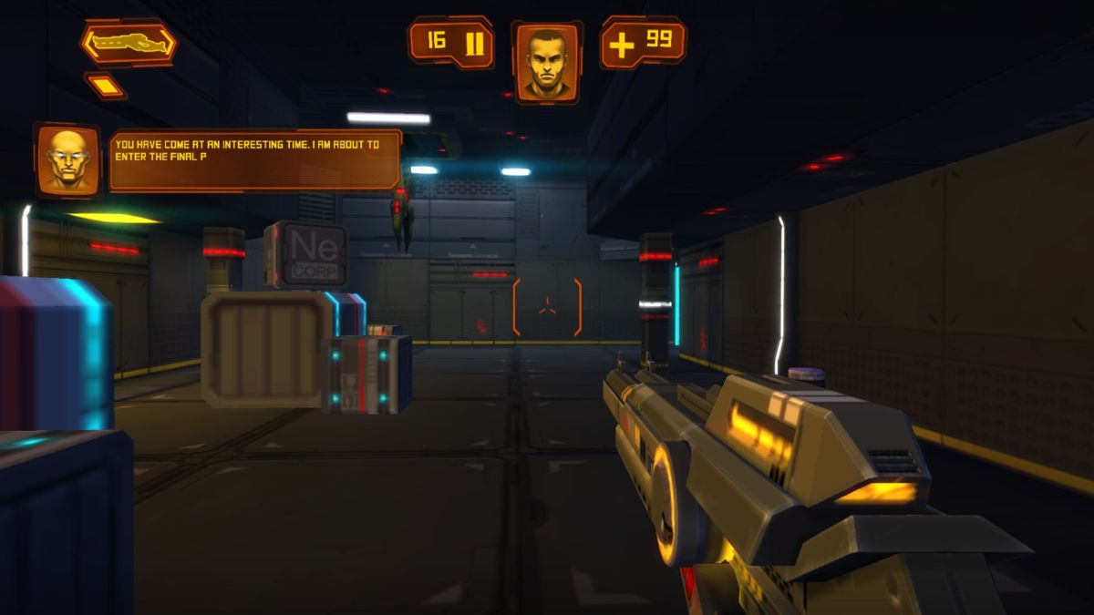 Neon Shadow (Windows) screenshot: Start of the game