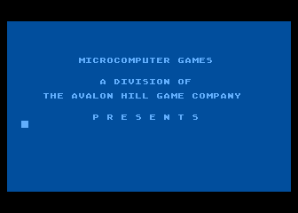 VC (Atari 8-bit) screenshot: Presents
