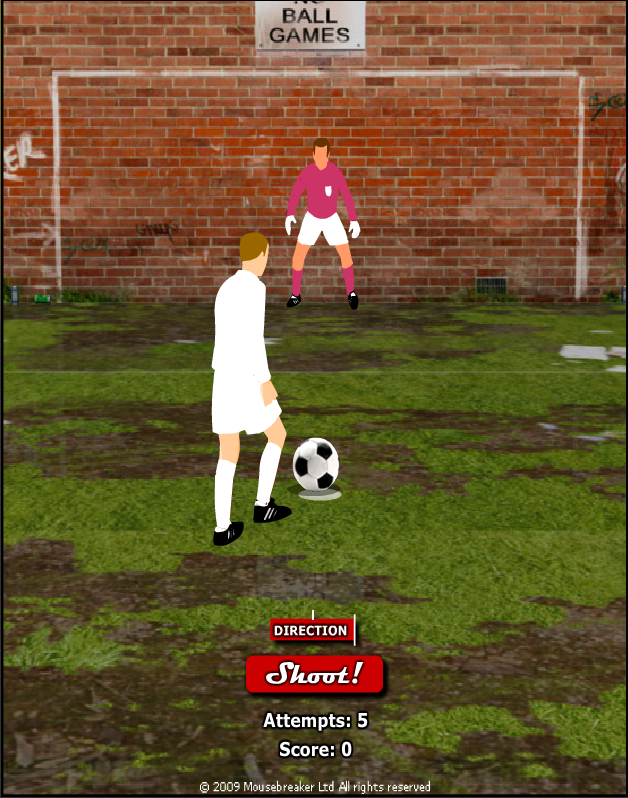 Jumpers for Goalposts 2 (Browser) screenshot: Penalty