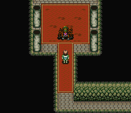 Gdleen (SNES) screenshot: Through the corridors to the big bad guy...