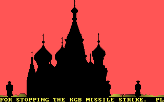 S.D.I. (DOS) screenshot: The Kremlin.
