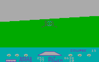 Spitfire Ace (PC Booter) screenshot: Shot down the plane