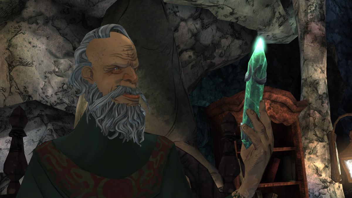 King's Quest: Chapter V - The Good Knight (PlayStation 4) screenshot: Manannan is back
