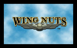 Wing Nuts: Battle in the Sky (DOS) screenshot: Game title screen