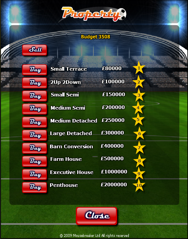 Jumpers for Goalposts 2 (Browser) screenshot: Buying a house - the only way to avoid your mother