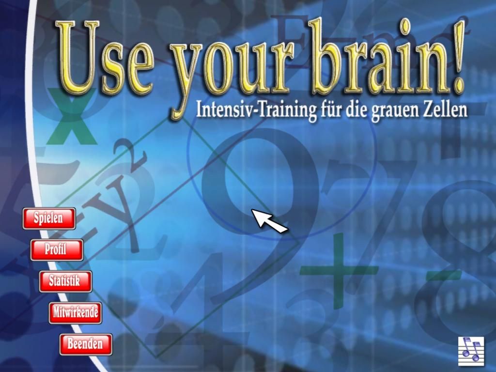 Extra Brain Power (Windows) screenshot: Menu