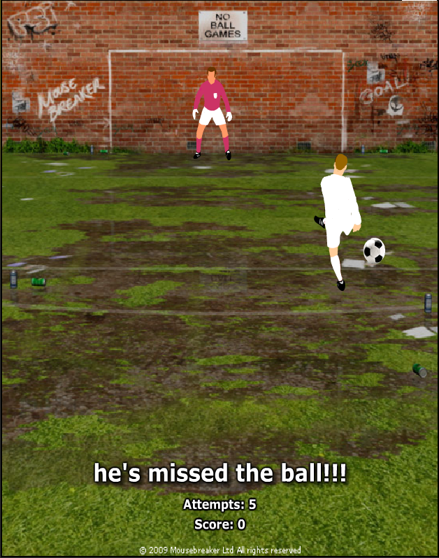 Jumpers for Goalposts 2 (Browser) screenshot: ...but so is missing!