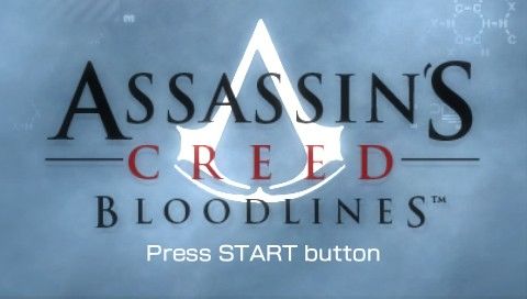 Assassin's Creed: Bloodlines (PSP) screenshot: Title screen