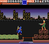 Ninja Gaiden (Game Gear) screenshot: Is that Duke Nukem?