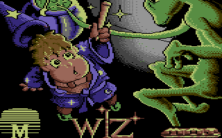 Wiz (Commodore 64) screenshot: Title Screen