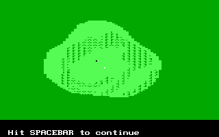 Mean 18 (DOS) screenshot: Overview of the green (EGA)