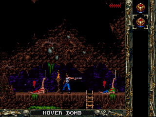 Blackthorne (DOS) screenshot: Reverse Shoot