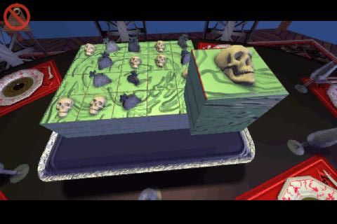 The 7th Guest (iPhone) screenshot: Cake puzzle