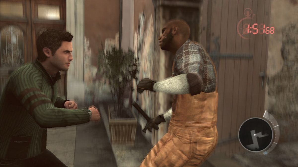 Robert Ludlum's The Bourne Conspiracy (PlayStation 3) screenshot: Chasing after your target before the time runs out