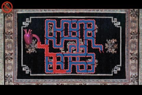 The 7th Guest (iPhone) screenshot: Heart puzzle