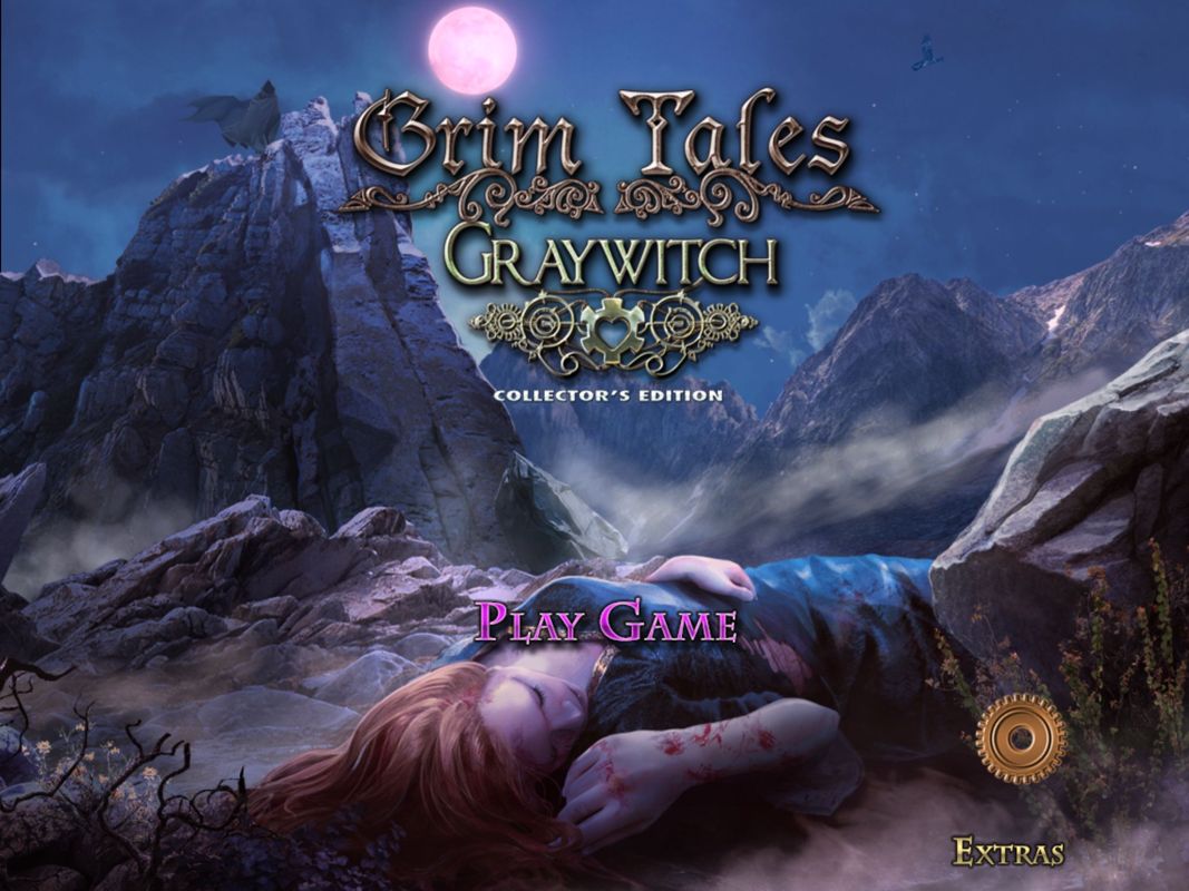 Grim Tales: Graywitch (Collector's Edition) (iPad) screenshot: Main menu
