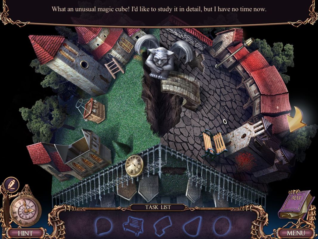 Grim Tales: Graywitch (Collector's Edition) (iPad) screenshot: Magic cube