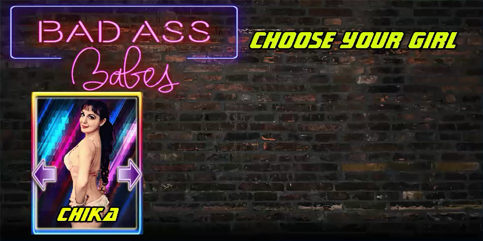 Bad Ass Babes (Windows) screenshot: Choose your girl