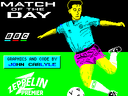Match of the Day (ZX Spectrum) screenshot: Load screen