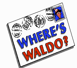 Where's Waldo? (NES) screenshot: Title screen