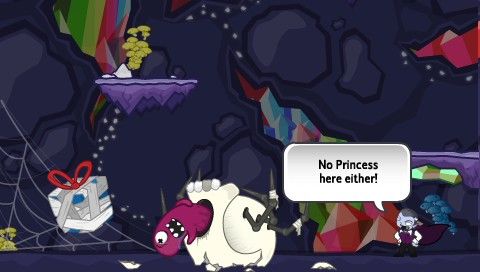 Monsters (Probably) Stole My Princess (PSP) screenshot: No Princess here either