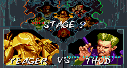 Dark Edge (Arcade) screenshot: Stage 2