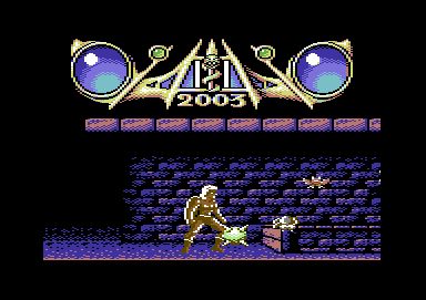 Savage (Commodore 64) screenshot: Found a protective power-up