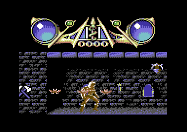 Savage (Commodore 64) screenshot: Beginning of game 1