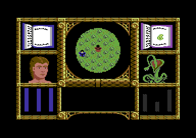 Wizard Warz (Commodore 64) screenshot: This looks like trouble
