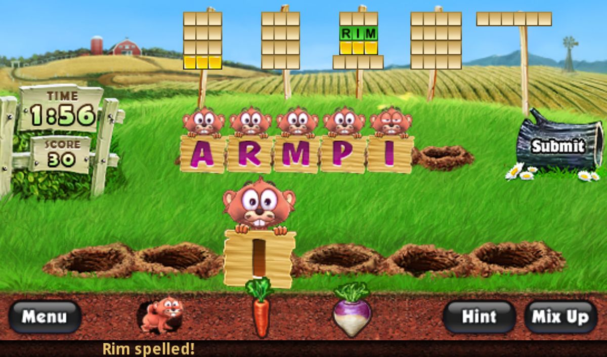 Screenshot of Pogo Games (Android, 2010) - MobyGames