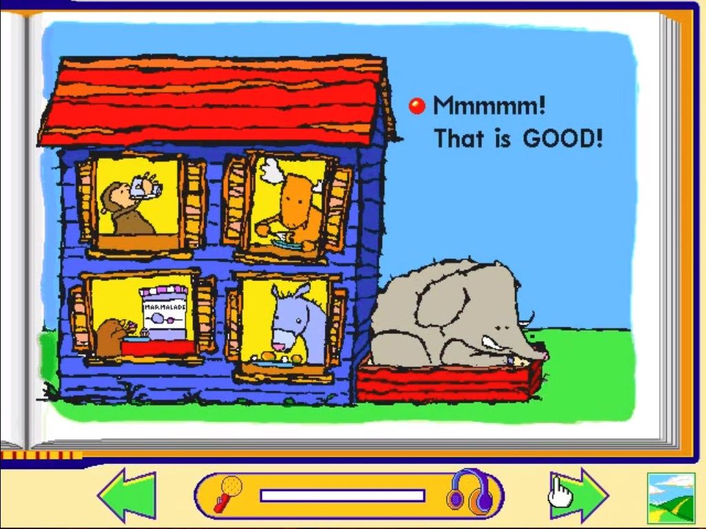 Screenshot of Reader Rabbit: Learn to Read with Phonics (Windows, 2000 ...